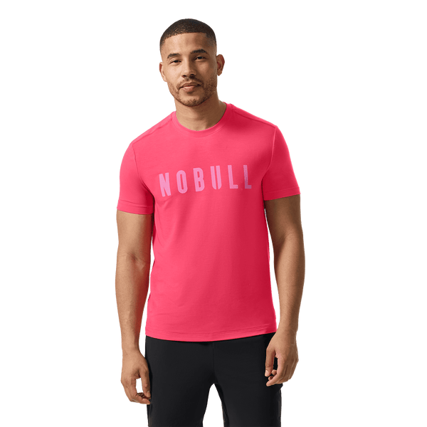 Men's Punch NOBULL Tee Front On Body Angle.