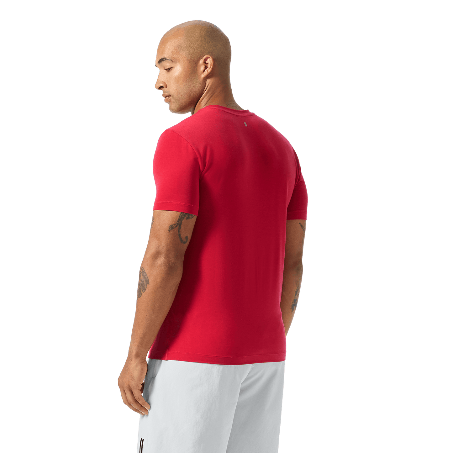 Men's Equestrian Red Back Waist Up NOBULL Tee.