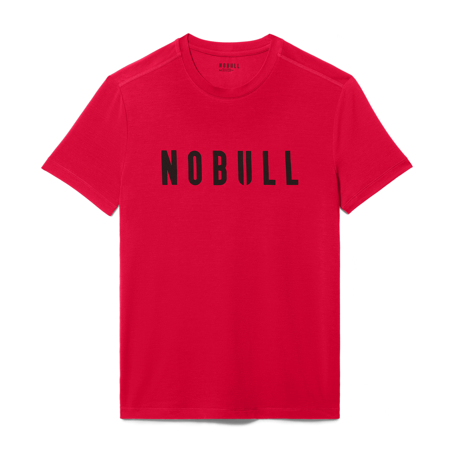 Men's Equestrian Red Flat Lay NOBULL Tee.