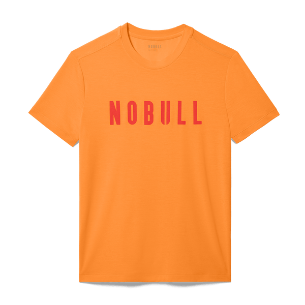 Men's Flare NOBULL Tee Flat Lay Angle.
