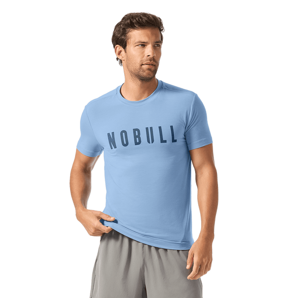 Men's Harbor NOBULL Tee Front Waist Up Angle.
