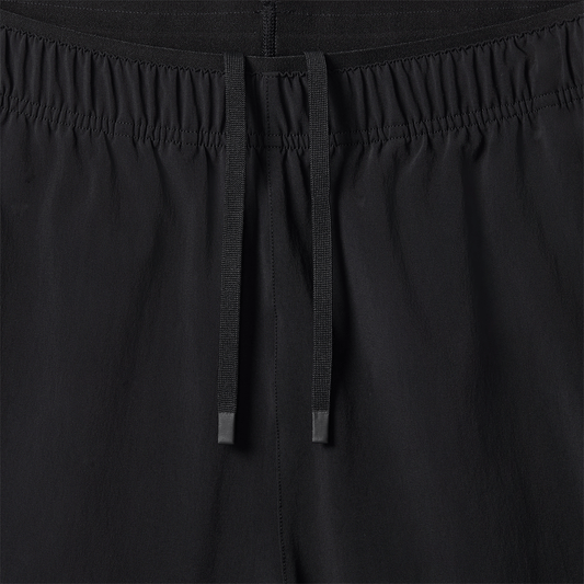 Men's Black NOBULL Rep Short Macro Detail Angle.