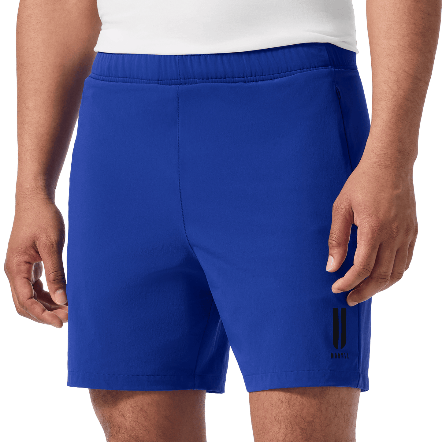 Men's Surf NOBULL Training Short 6" (Lined) Front Lower Body Angle.