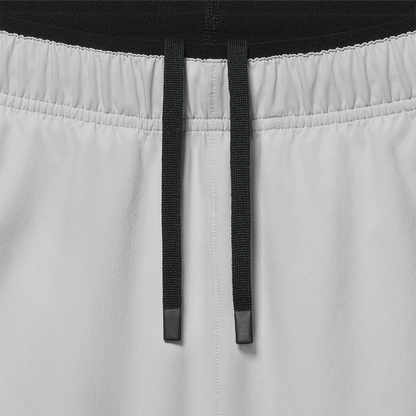 Men's Lunar Rock NOBULL Training Short U Graphic Macro Fabric Detail Angle.