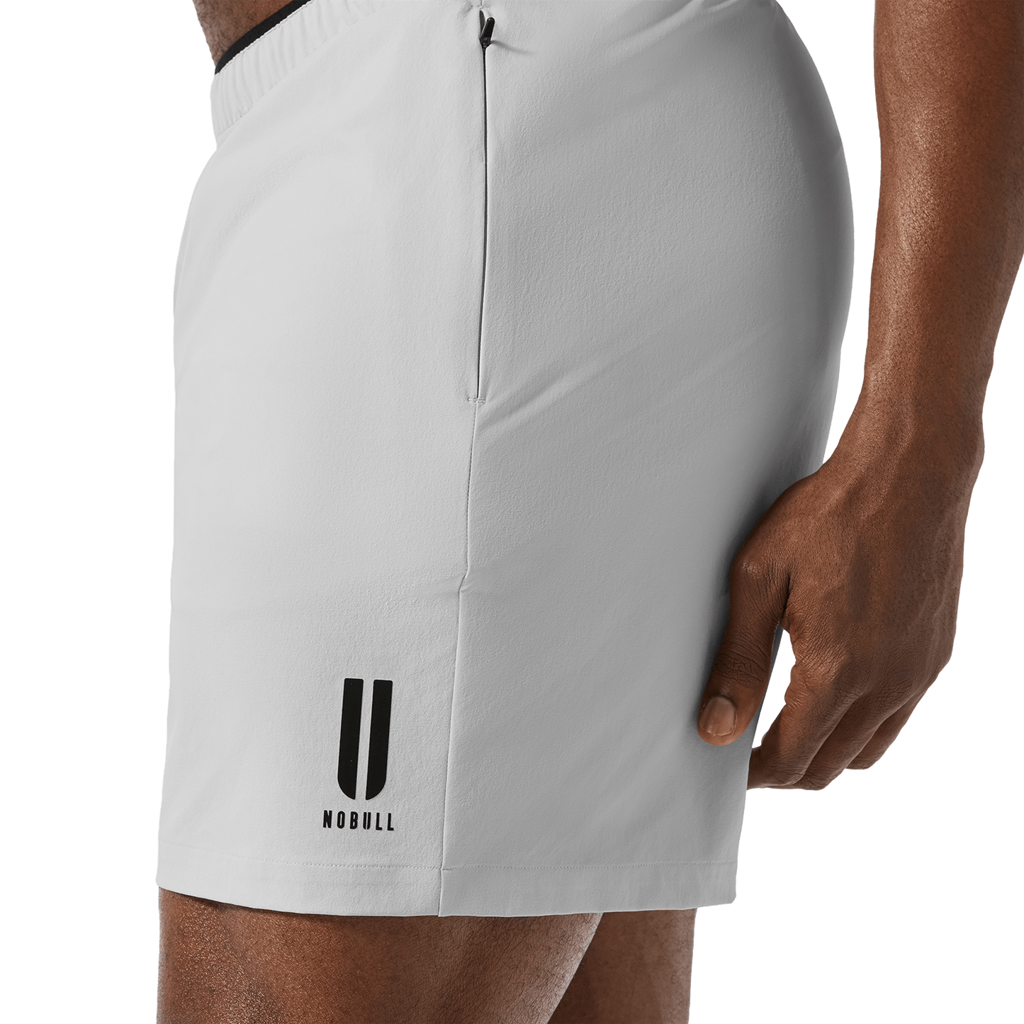 Men's Lunar Rock NOBULL Training Short U Graphic 6" (Unlined) Logo Angle.