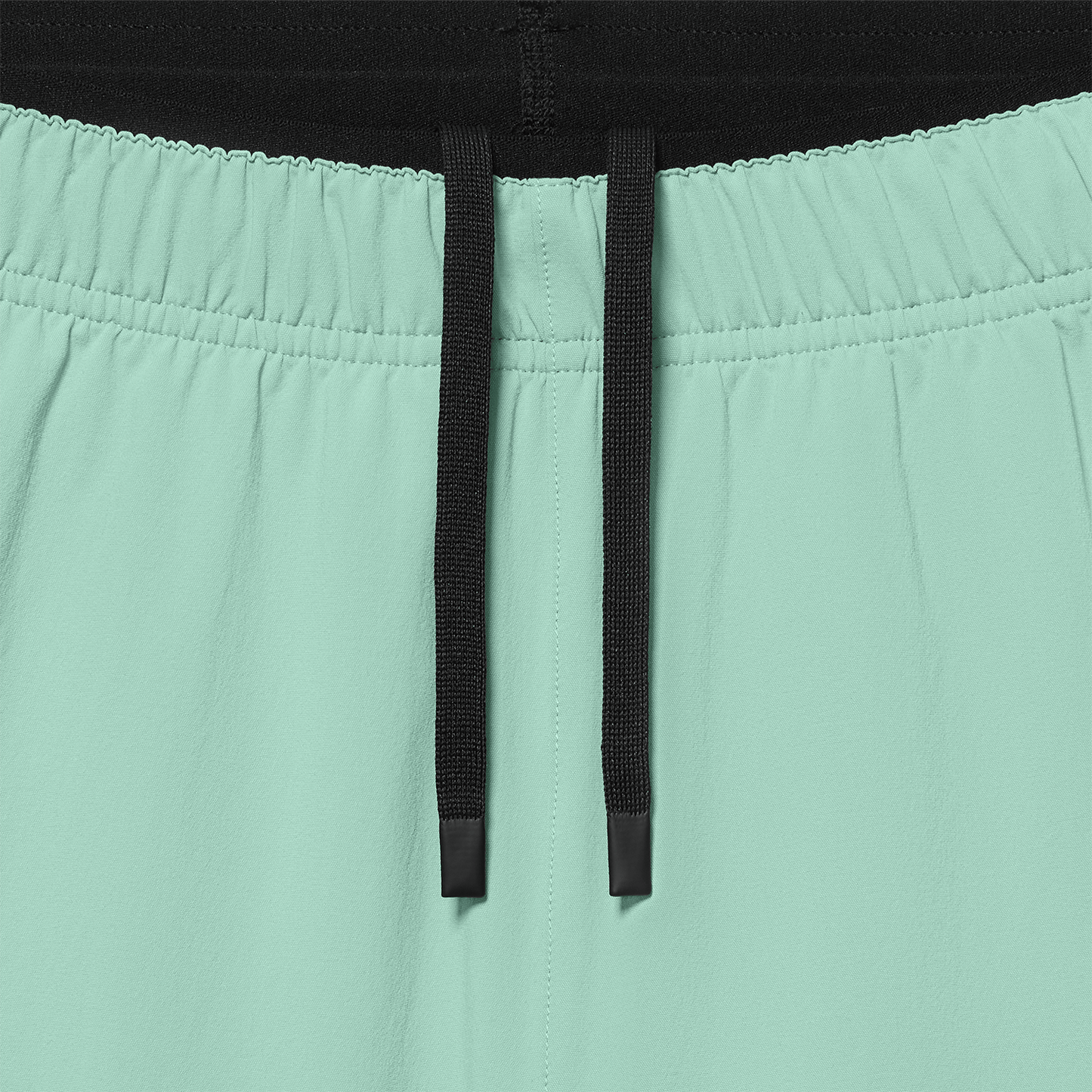 Men's Iceberg Green NOBULL Training Short (Unlined) Macro Fabric Detail Angle.