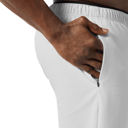 Men's Lunar Rock NOBULL Training Short 8" (Unlined) Pocket Detail Angle.