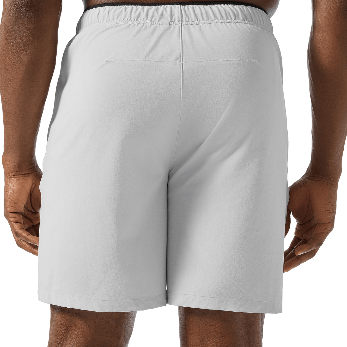 Men's Lunar Rock NOBULL Training Short 8" (Unlined) Back Lower Body Angle.