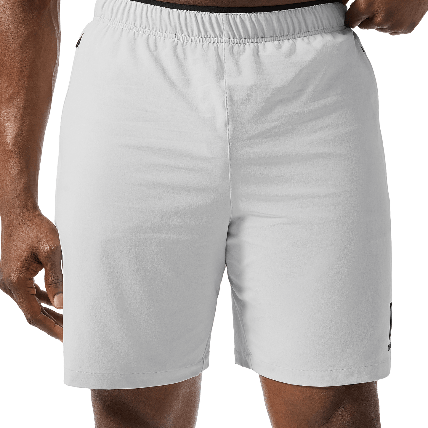 Men's Lunar Rock NOBULL Training Short 8" (Unlined) Front Lower Body Angle.