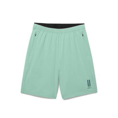Men's Iceberg Green NOBULL Training Short 8" (Unlined) Silhouette Angle.