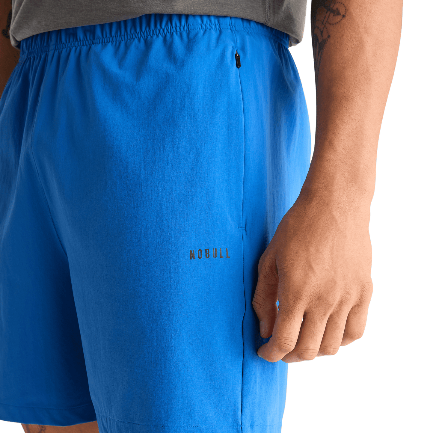 Men's Nebulas NOBULL Rep Short 6" Detail Angle.