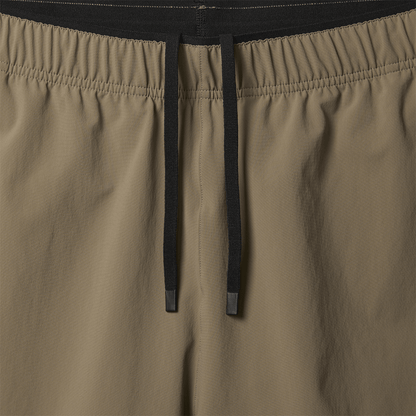 Men's NOBULL Fallen Rock Rep Short 6" Drawstring Detail Angle.