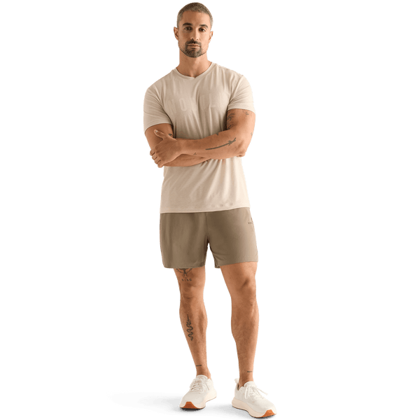 Men's NOBULL Fallen Rock Rep Short 6" Front Full Body.