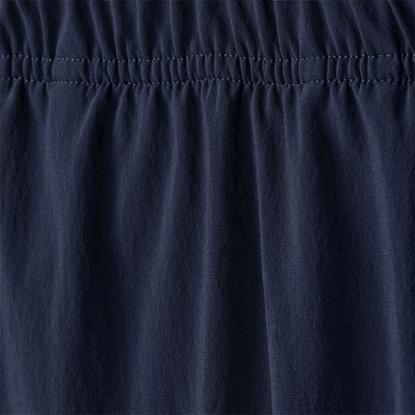 Men's Night Navy NOBULL Rep Short Macro Detail Angle.