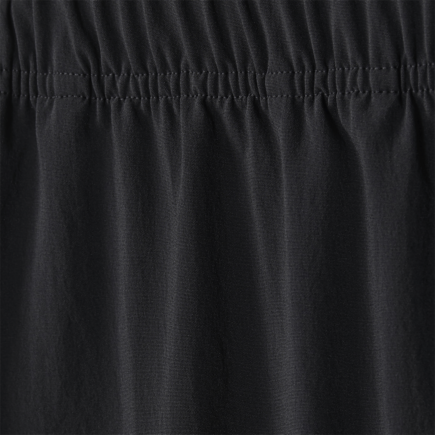 Men's Black NOBULL Rep Short 6" Macro Detail Angle.