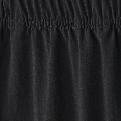 Men's Black NOBULL Rep Short 6" Macro Detail Angle.