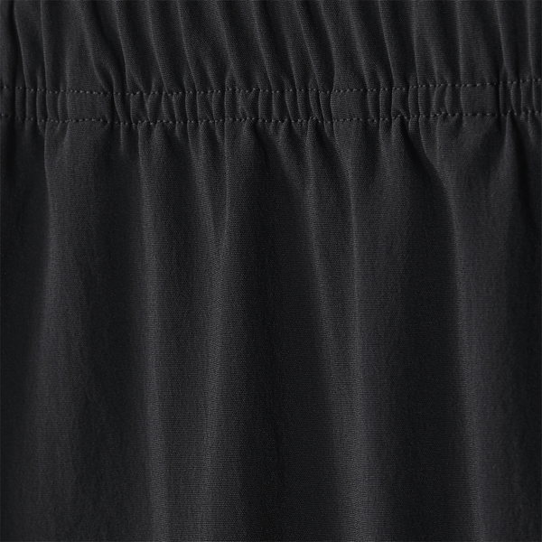 Men's Black NOBULL Rep Short 6" Macro Detail Angle.