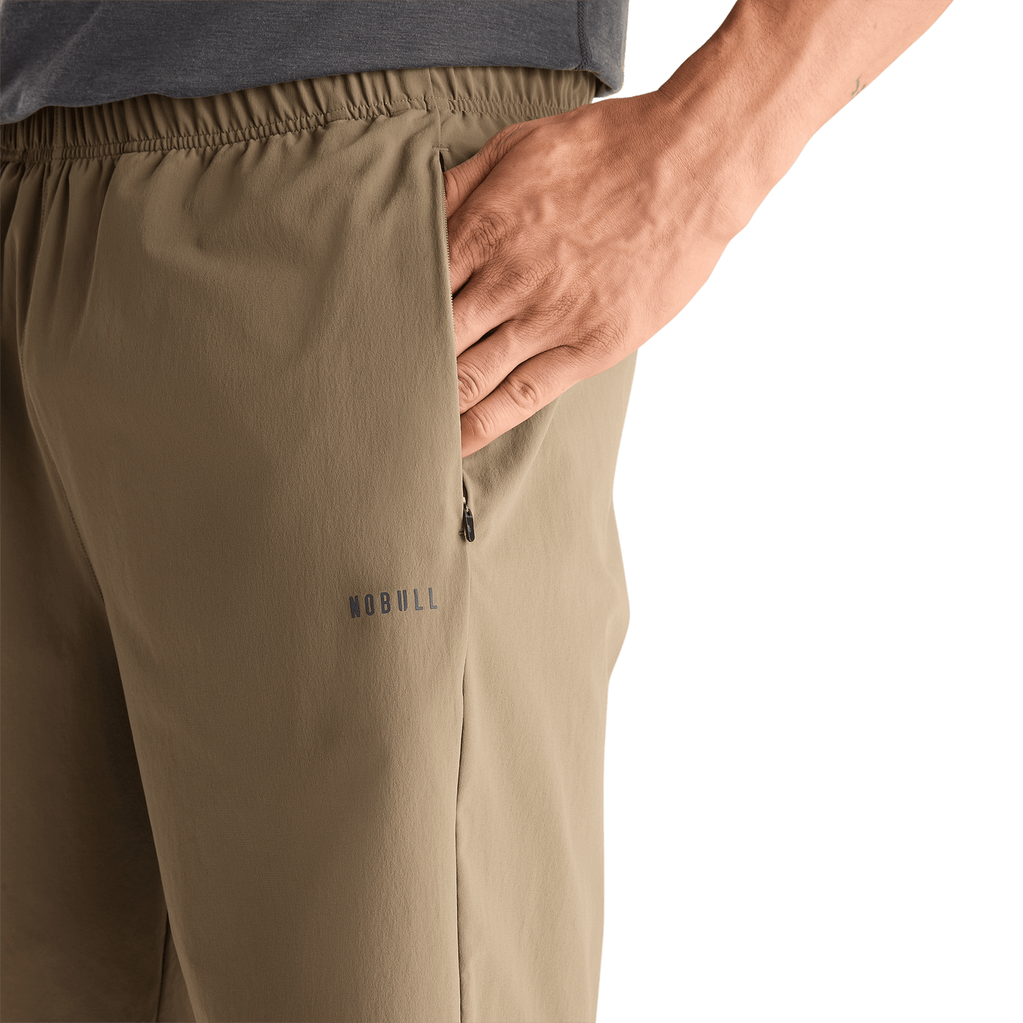 Men's Fallen Rock Rep Short 8" Pocket Detail Angle.