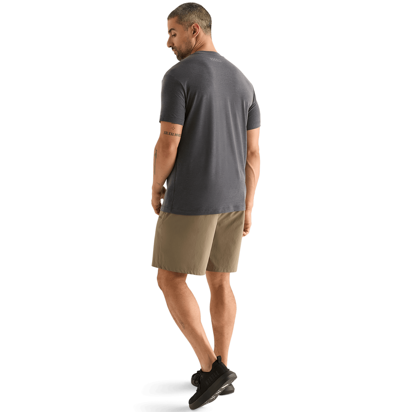 Men's Fallen Rock Rep Short 8" Back Full Body Angle.