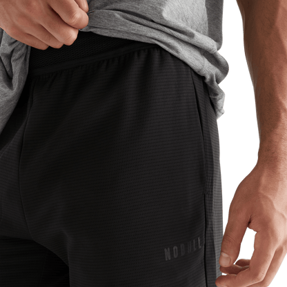 NOBULL Apparel Men's Textured Knit Short 7"