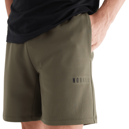 NOBULL Apparel Men's Textured Knit Short 7"