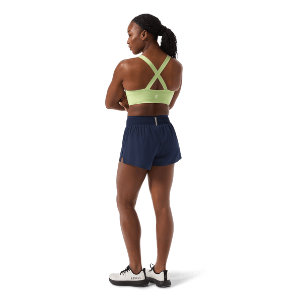 NOBULL Pear Drive Longline Bra Back Full Body Detail Angle.