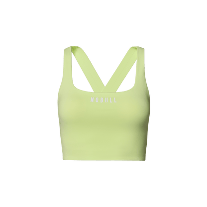 NOBULL Pear Drive Longline Bra Silhouette Angle.