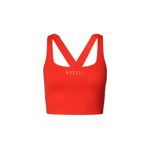 Women's Cayenne NOBULL Drive Longline Bra Front Silhouette Angle.