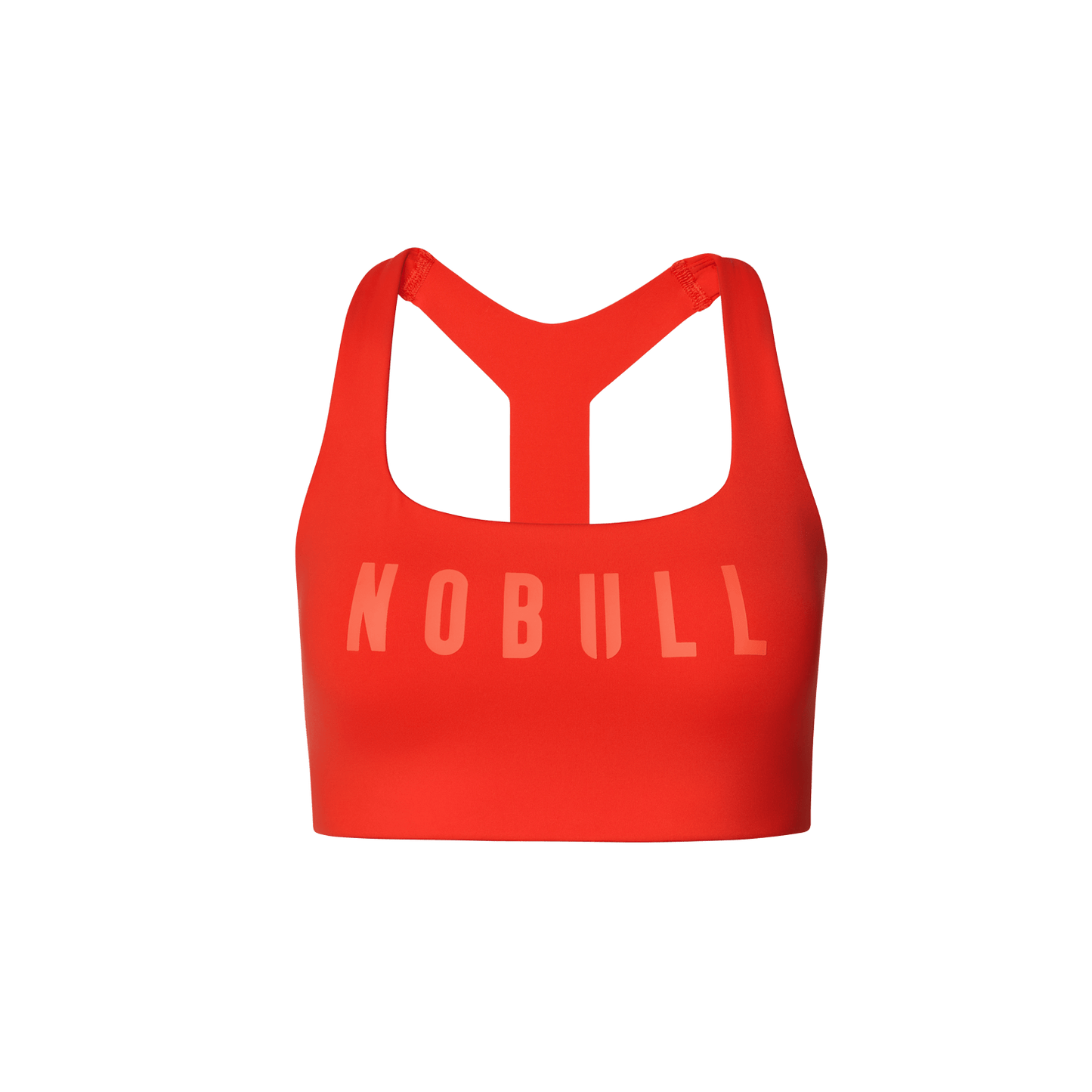 Women's Cayenne NOBULL Drive Racerback Bra Front Silhouette Angle.