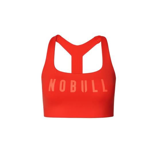 Women's Cayenne NOBULL Drive Racerback Bra Front Silhouette Angle.
