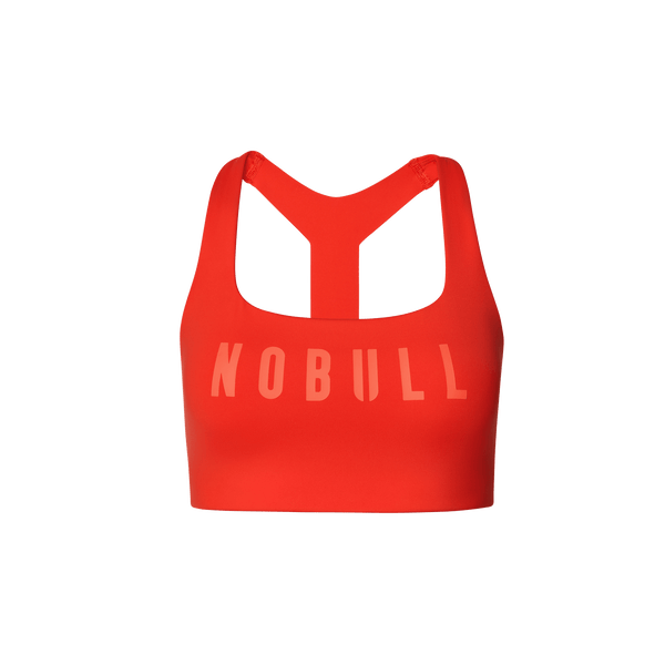 Women's Cayenne NOBULL Drive Racerback Bra Front Silhouette Angle.