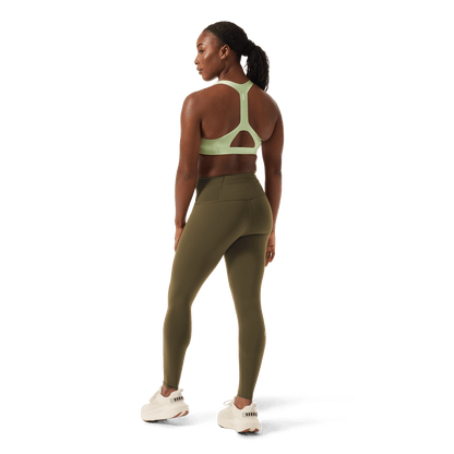 Women's Pear NOBULL Drive Racerback Bra Back Full Body Angle.
