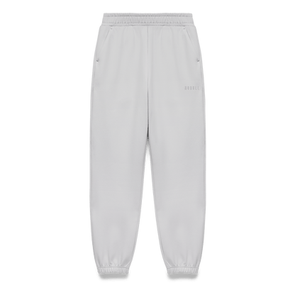 Women's Light Grey Elements Sweatpant Flat Lay Angle.