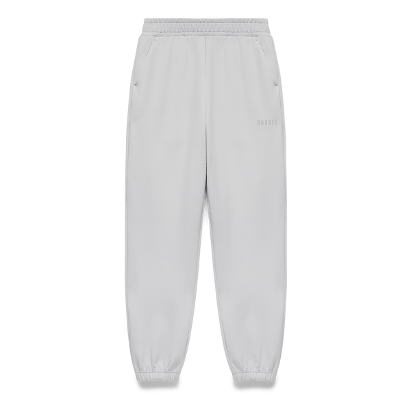 Women's Light Grey Elements Sweatpant Flat Lay Angle.