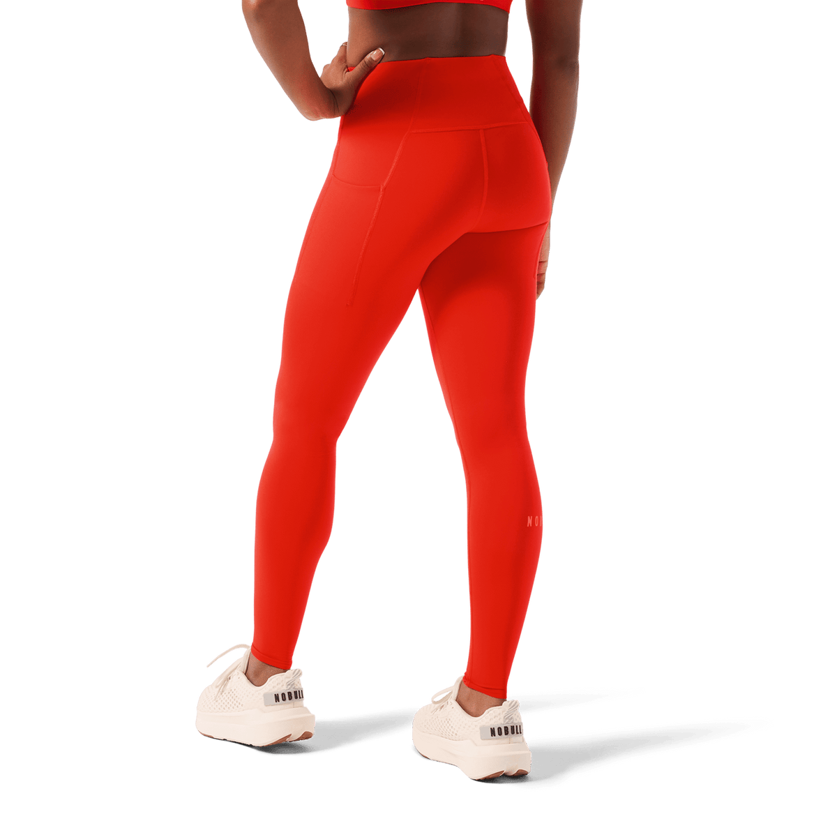 Women's Cayenne High-Rise Drive Pocket Tight 28" Back Lower Body Angle.