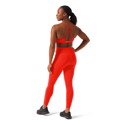 Women's Cayenne High-Rise Drive Tight 25" Back Full Body Angle.