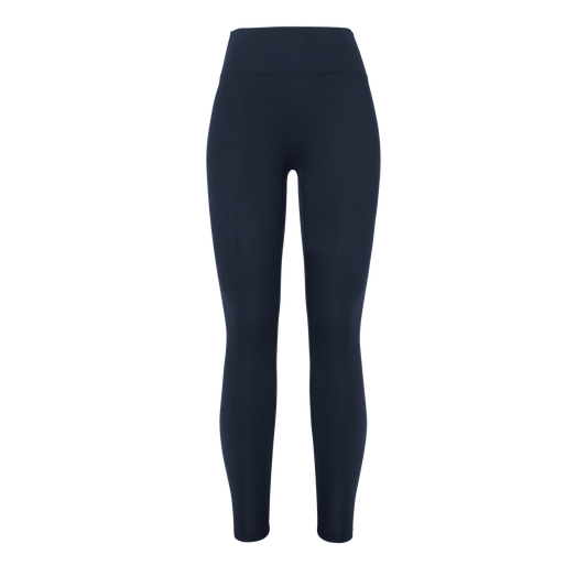 Women's Night Navy Tight 28" Front Silhouette Angle.