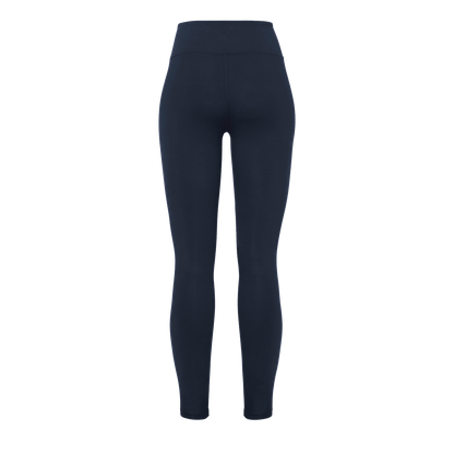 Women's Night Navy Tight 28" Back Silhouette Angle.
