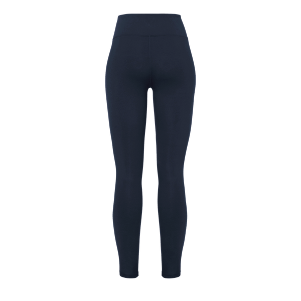 Women's Night Navy Tight 28" Back Silhouette Angle.
