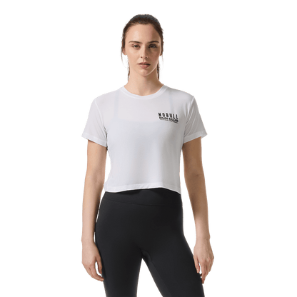 Women's Journey Graphic Boxy Tee Front On Body Angle.
