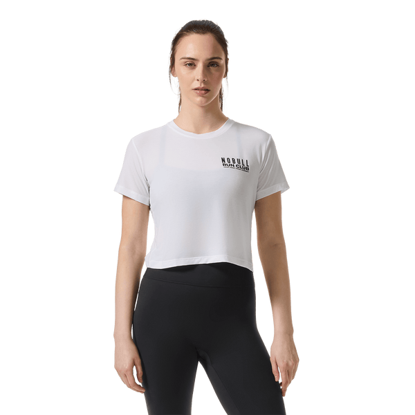 Women's Journey Graphic Boxy Tee Front On Body Angle.