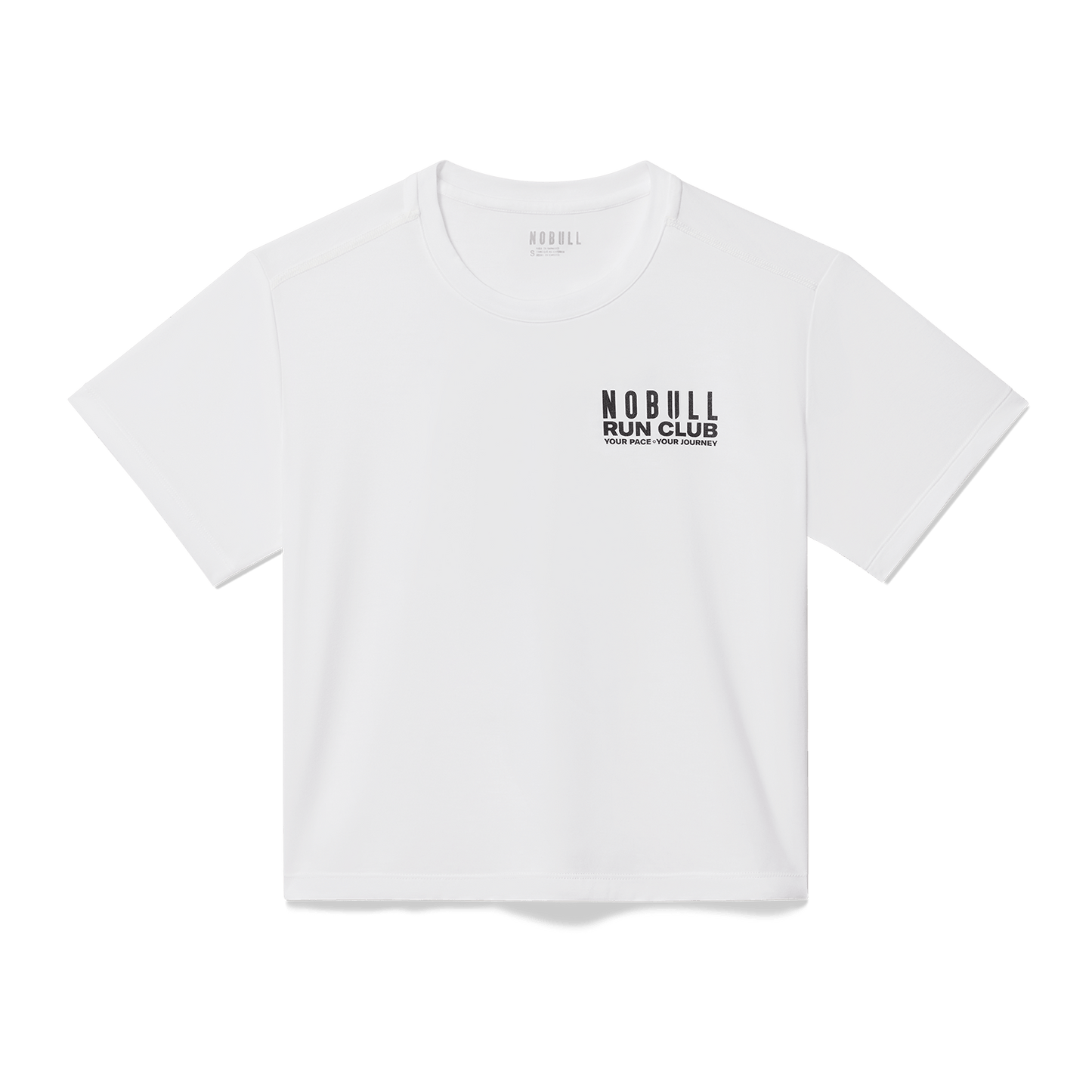 Women's Journey Graphic Boxy Tee Flat Lay Angle.
