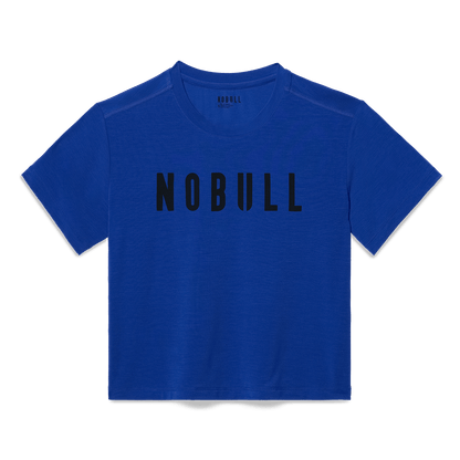 Women's Surf NOBULL Boxy Tee Flat Lay Angle.