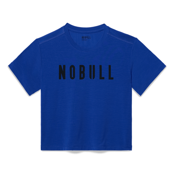 Women's Surf NOBULL Boxy Tee Flat Lay Angle.