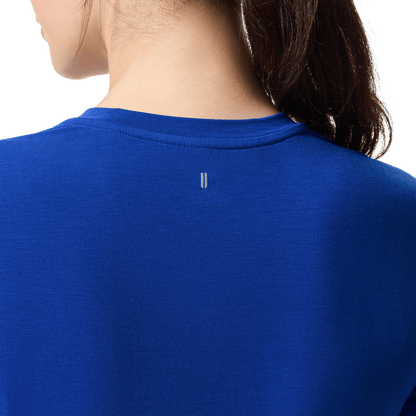 Women's Surf NOBULL Boxy Tee Back Detail On Body Angle.