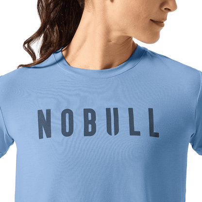 Women's Harbor NOBULL Boxy Tee Front Detail Angle.