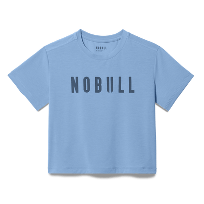 Women's Harbor NOBULL Boxy Tee Flat Lay Angle.