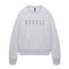 Women's NOBULL Crew Light Grey Heather
