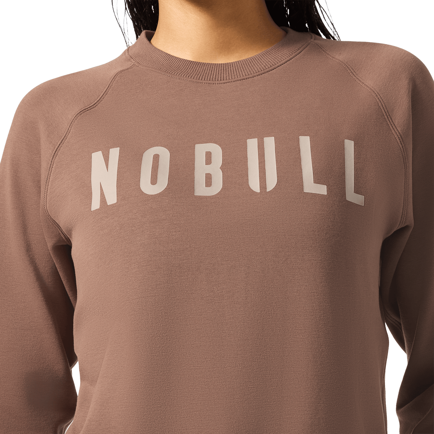Women's Acorn NOBULL Crew Detail Angle.