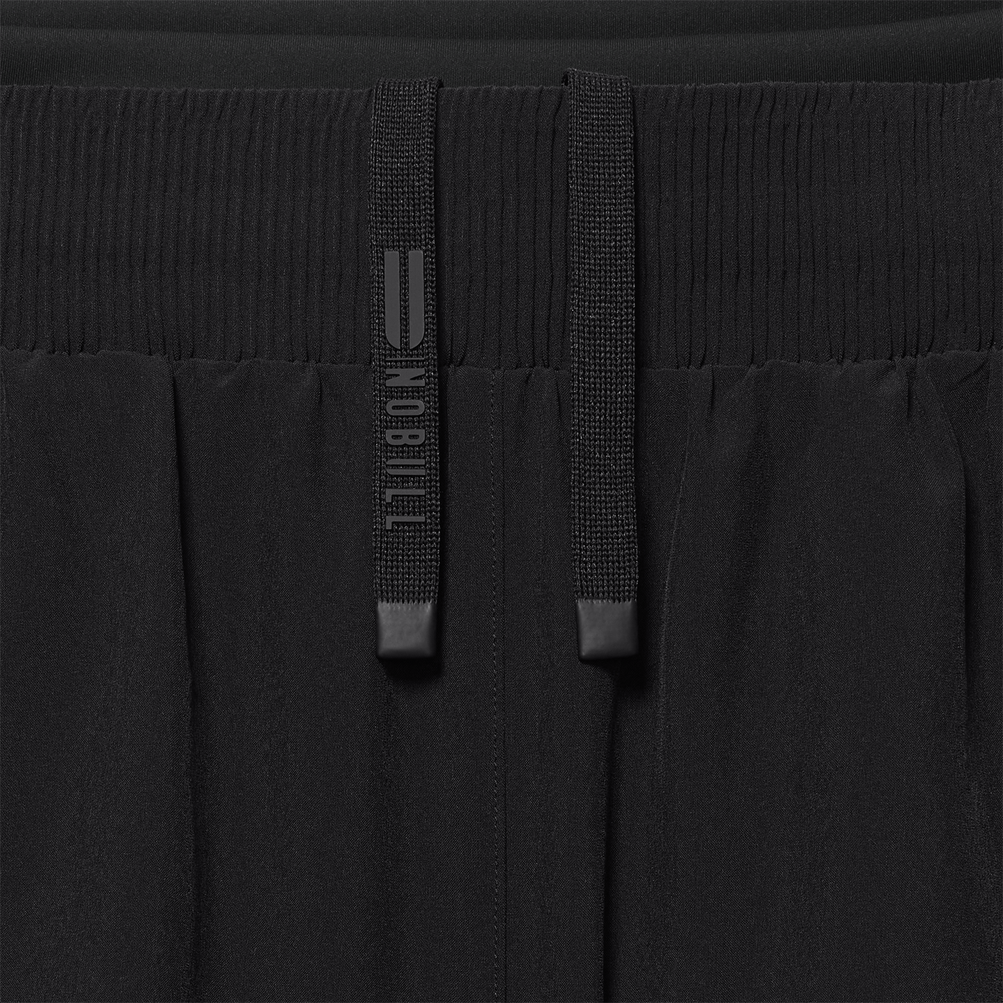Women's Black Drive 2-in-1 Short 3" Drawstring Detail Angle.